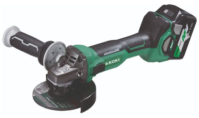 HiKOKI G3613DA Vinkelslip 36V 125mm MultiVolt HCS (2x2,5ah)