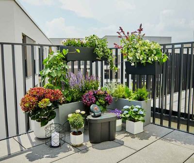 Gardena AquaBloom Set med vattenbehållare 3/16" 13301-20