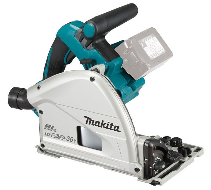 Makita DSP600ZJ Sänksåg 2x18V 165mm LXT (Utan batterier)