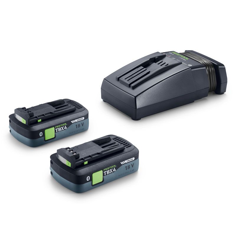 Festool Startset 18V 2xTBX4/TCL6