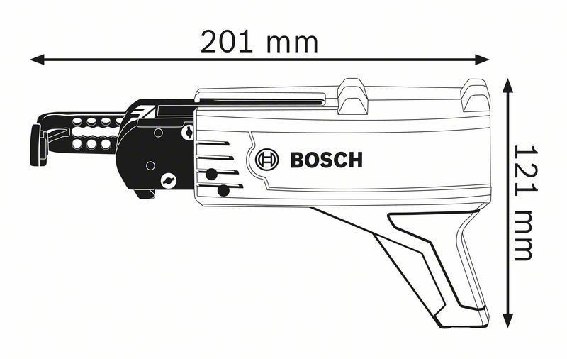 Bosch MA55 Magasintillsats för Skruvautomat