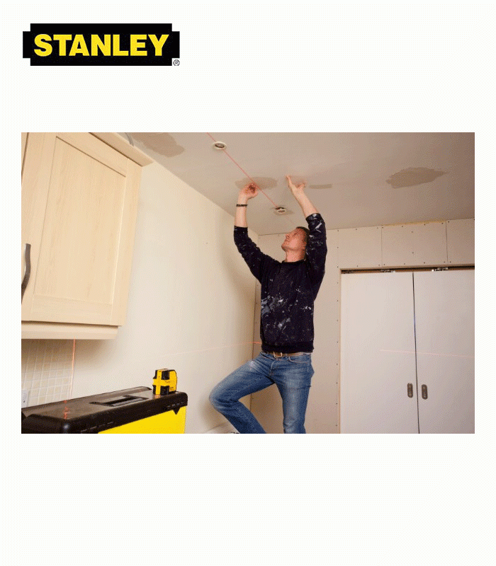 Stanley CROSS90 Krysslaser + 90 graders vinkel (Självnivellerande)
