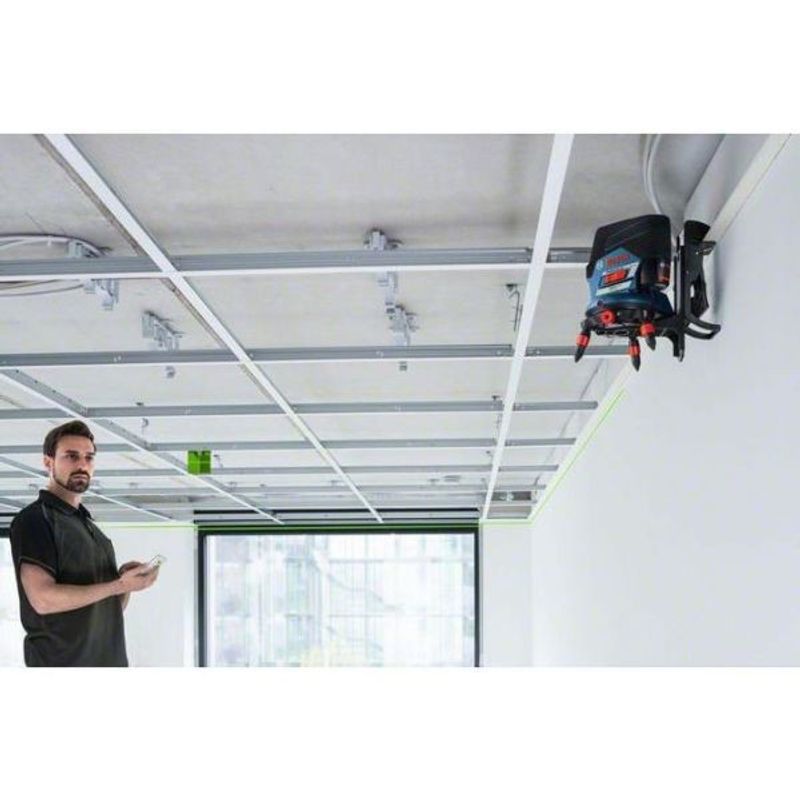Bosch GCL 2-50 CG Kors-/Linjelaser Grön 12V (Utan batterier)