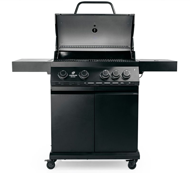 Landmann Cool Black Classic 4.1 gasolgrill med kokplatta