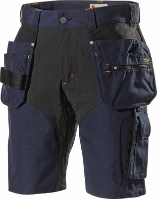 L.Brador 1053PB Heavy Hantverksshorts Stretch Marinblå Stl 50