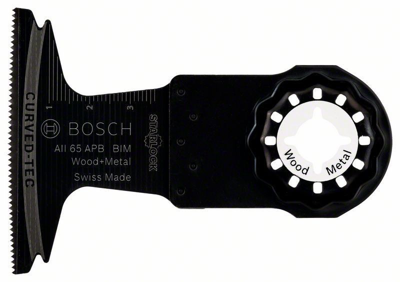Bosch AII 65 APB Sågblad STARLOCK 65x40mm BIM (10-P)