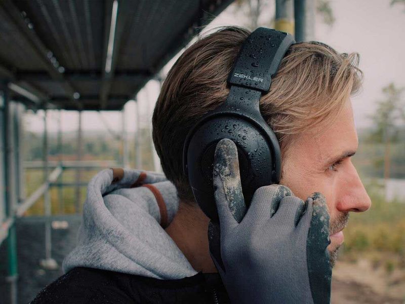Zekler NEO 80 hörselskydd Hjässbygel med Bluetooth
