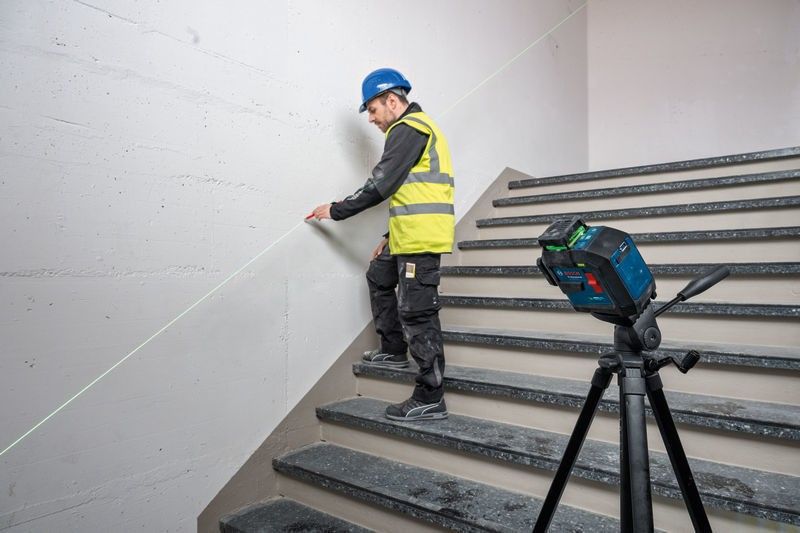 Bosch GLL 80-33 G Linjelaserr 3x360° Grön
