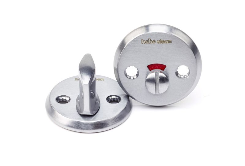Habo WC-beslag A265 Clean Borstad SB