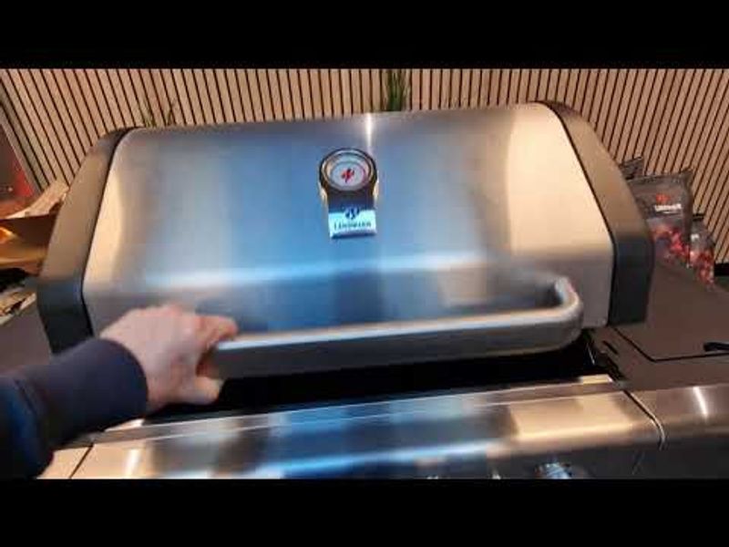 Landmann Triton 4.1 maxX gasolgrill 800° 3,5 kW Svart 4-Brännare