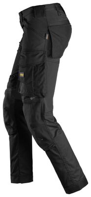Snickers 6341 Arbetsbyxa Stretch Svart