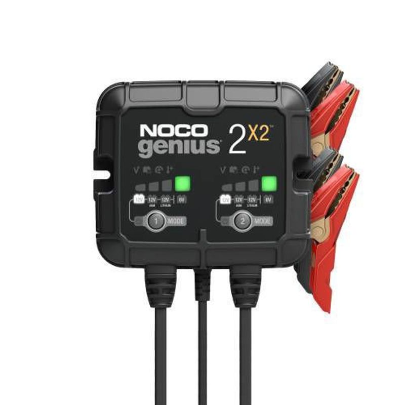 Noco Genius2x2 Bank Batteriladdare 4A