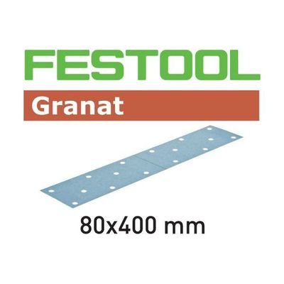 Festool Slippapper STF 80x400 P180 GR/50 Granat