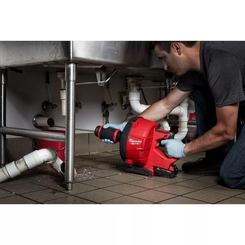 Milwaukee M18 FDCPF8-0C Avloppsrensare 8mm 18V (Utan batterier)
