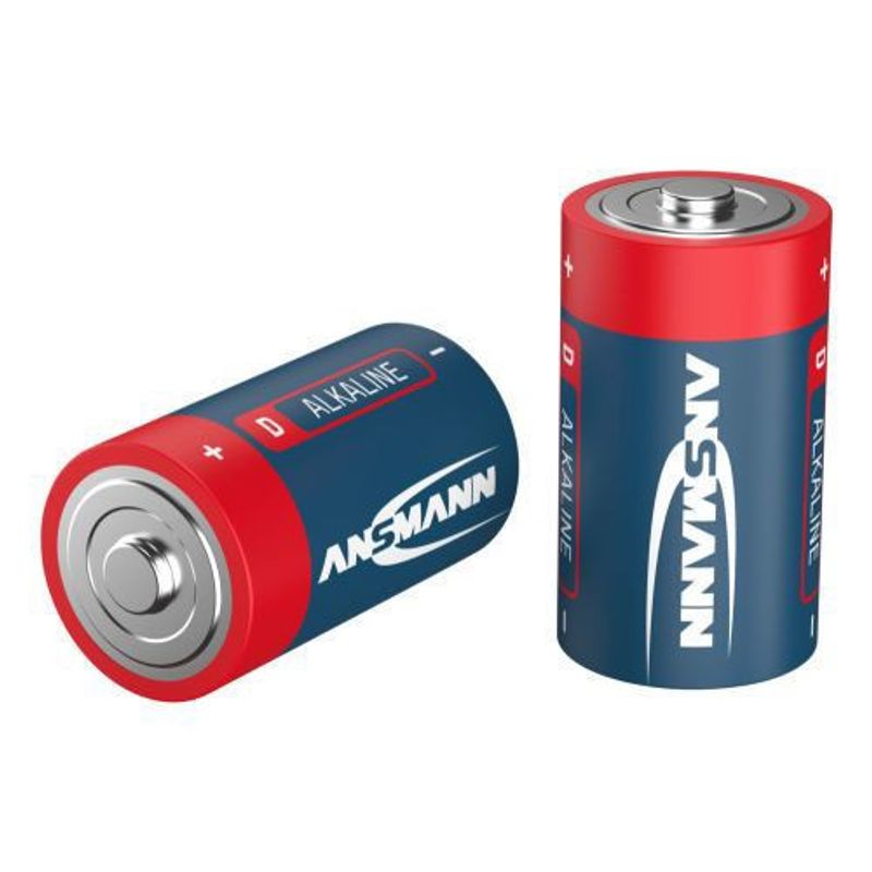 Ansmann D/LR20 Batterier 2st 1,5V