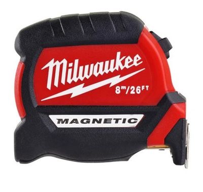 Milwaukee Måttband Med Magnet 8m-26ft