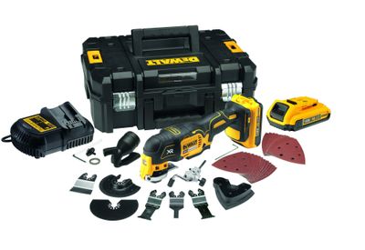 DeWalt DCS355D2 Multiverktyg 18V XR Kolborstfri (2x2,0ah)