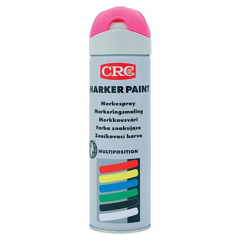CRC Märkfärg Fluorescerande Fuchsia 500 ml