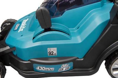 Makita DLM432Z Gräsklippare LXT® 18Vx2 43cm 50L (utan batteri)