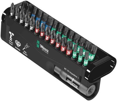 Wera BC-30 Bitssats Bit-Safe IMPAKTOR 30-delar