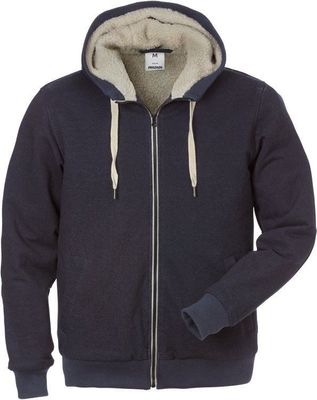 Fristads Fodrad sweatshirt-jacka 7102 DSJ Indigo XL