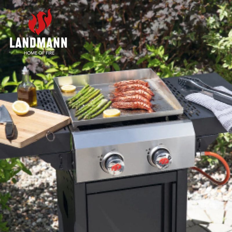 Landmann Stekbord plancha 40x39cm Stainless steel