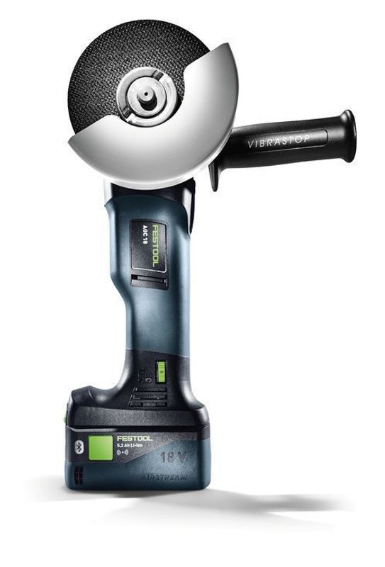 Festool AGC 18-125 EB-Basic-5,0  Vinkelslip 18V 125mm (1x5,0ah)