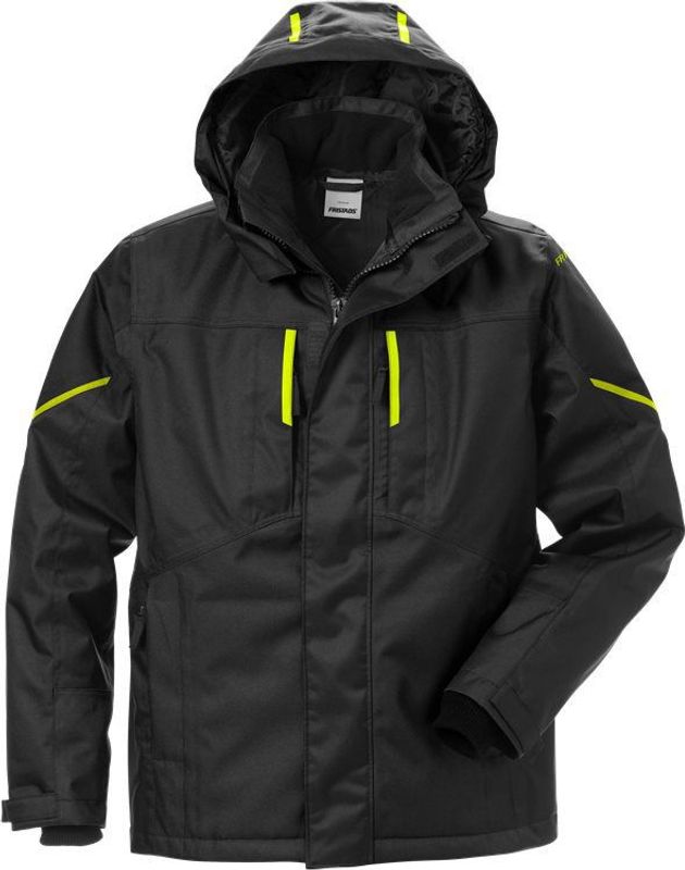 Fristads Airtech® vinterjacka 4058 GTC Svart/Gul