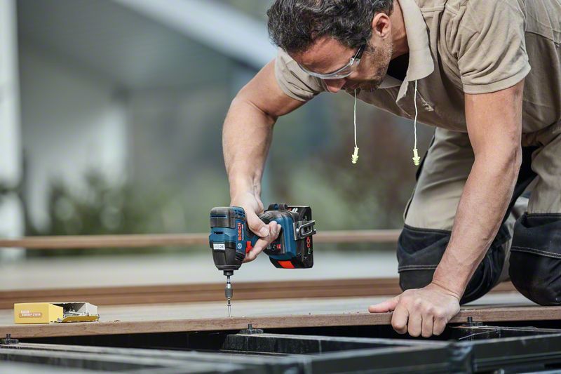 Bosch GDR 18V-200C Slagskruvdragare 18V C&G (Utan batterier)