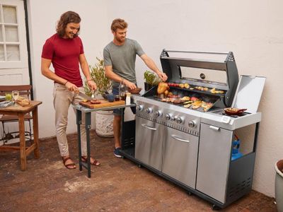 Landmann Rexon 6.1 CooK Gasolgrill 6-brännare Rostfritt