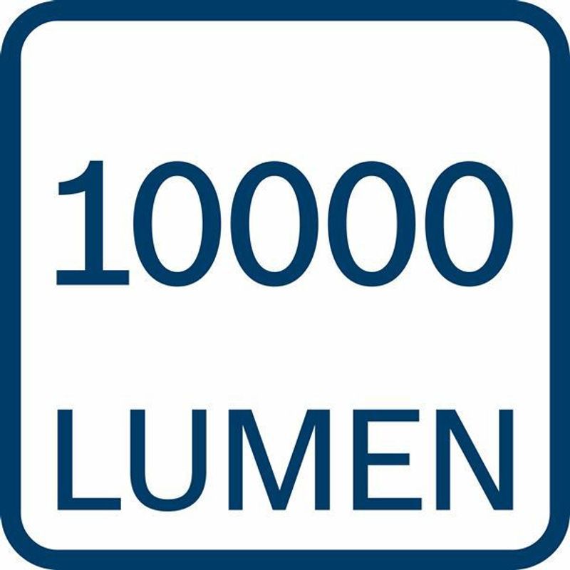 Bosch GLI 18V-10000 Arbetsbelysning Batteridriven 18V (Utan batterier)