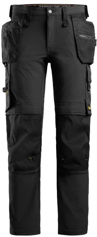 Snickers 6271 Arbetsbyxa stretch AllroundWork HP Svart