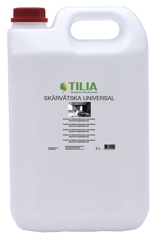 TILIA 14302 Universal Skärvätska 5 Liter – För All Skärande Bearbetning