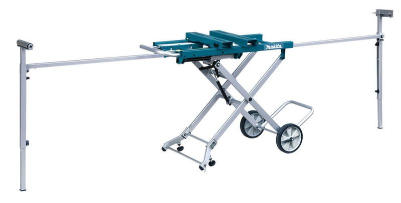 Makita DEAWST05 Sågbänk med hjul med snabbfäste