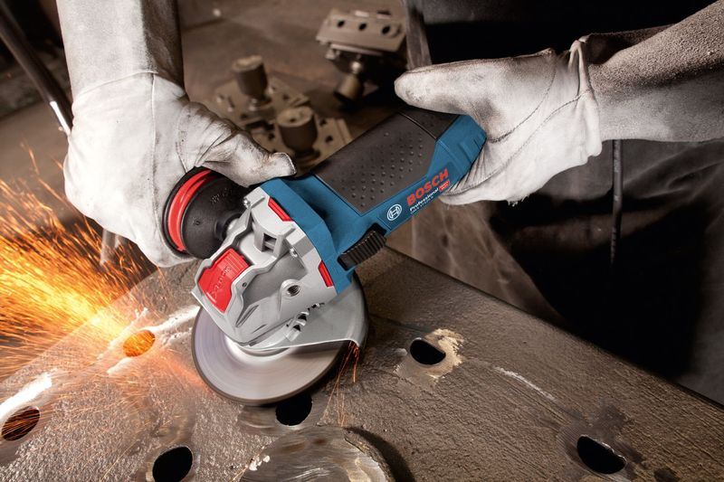 Bosch GWX 17-125 S Vinkelslip 125mm 1700W X-LOCK