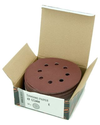 Delver Slippapper 125mm 50-P
