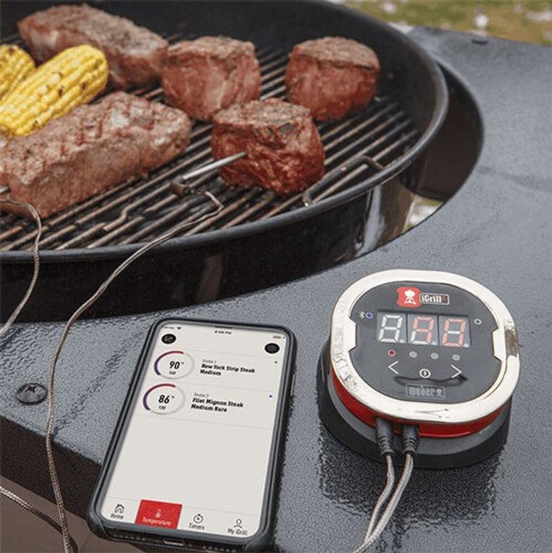 Weber 7221 Grilltermometer iGrill 2 (2st Probes)