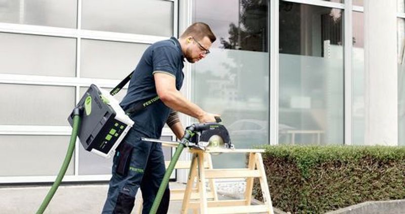Festool CTLC SYS I-Basic Dammsugare L-Klassad 2x18V (utan batterier)