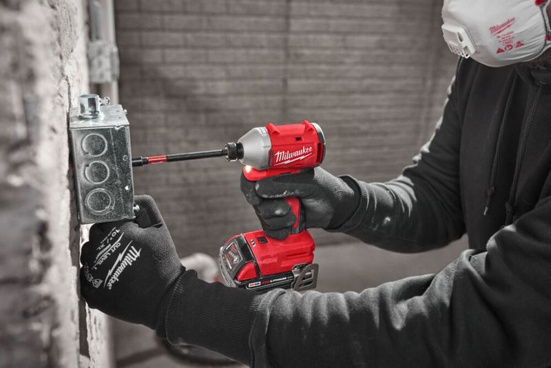 Milwaukee M18 BLIDR-502X Slagskruvdragare 18V (2x5,0ah)