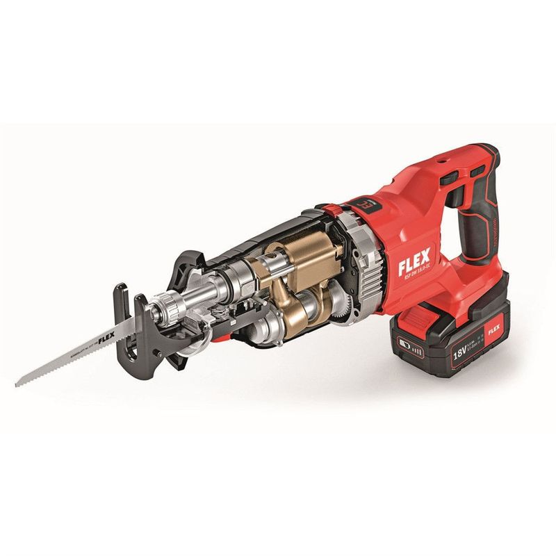 Flex Batteritigersåg RSP DW 18.0-EC Set