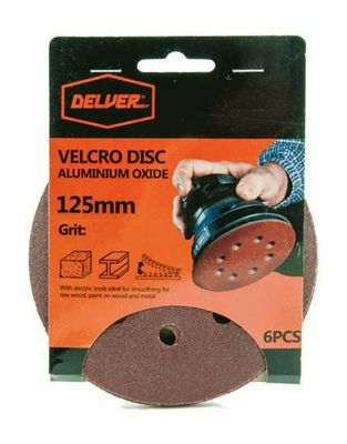Delver Slippapper 125mm 6-P