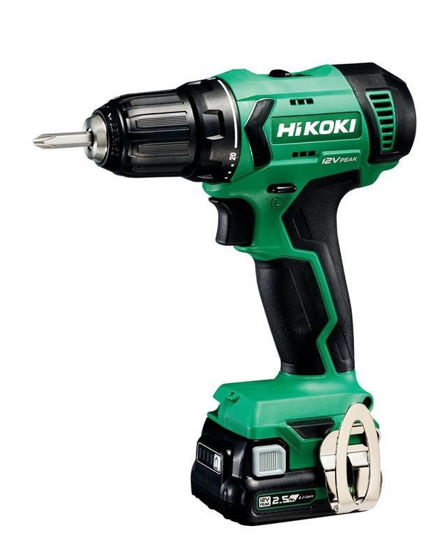HiKOKI DS12DA Borr-/Skruvdragare 12V (2x2,5ah)