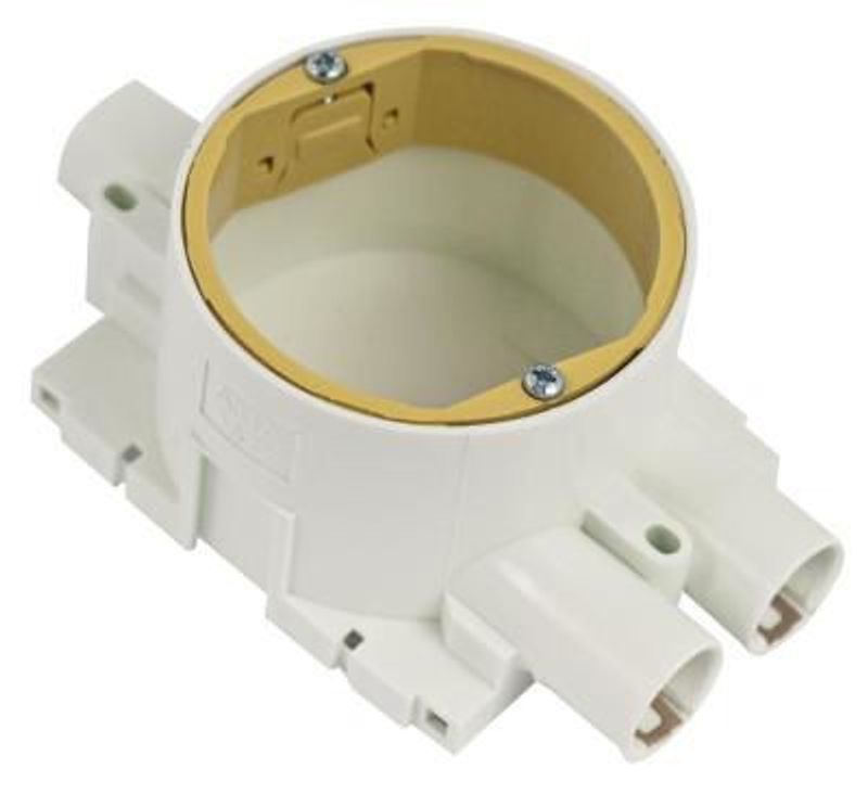 Gelia Apparatdosa Gul med Låsfjädrar 26-39mm