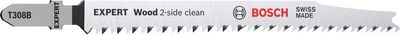 Bosch Expert ‘Wood 2-side clean’ T 308 B sticksågblad, 25 st