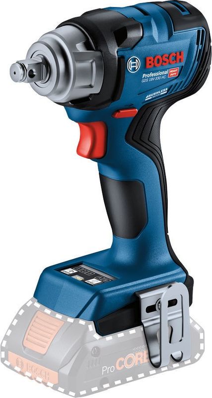 Bosch GDS 18V-330 HC Mutterdragare 18V 330Nm 1/2" (utan batterier)
