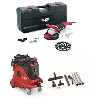 Flex Betongslipspaket LD18-7 150R+VCE44HAC-Kit