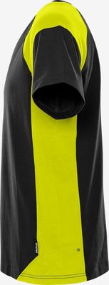 Fristads T-shirt 7046 THV Svart/Varsel Gul