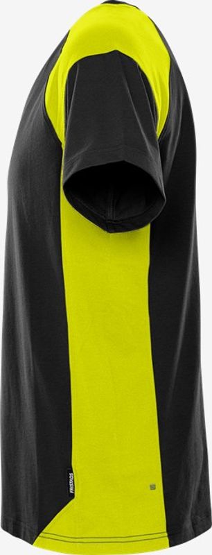 Fristads T-shirt 7046 THV Svart/Varsel Gul