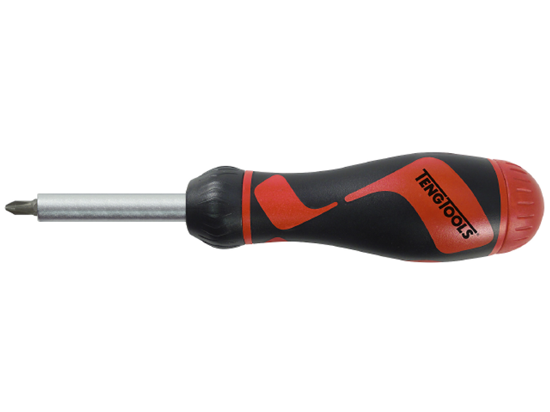 Teng Tools MDR908 Bitsspärrskruvmejsel inkl. bits 8-delar