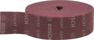 Bosch Expert N880 fleecerulle för handslipning 100mm x 10m för trä & färg
